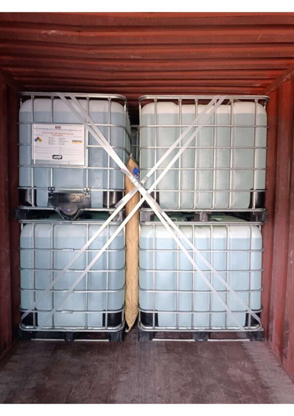 tanks filled with Calcium Bromide Solution