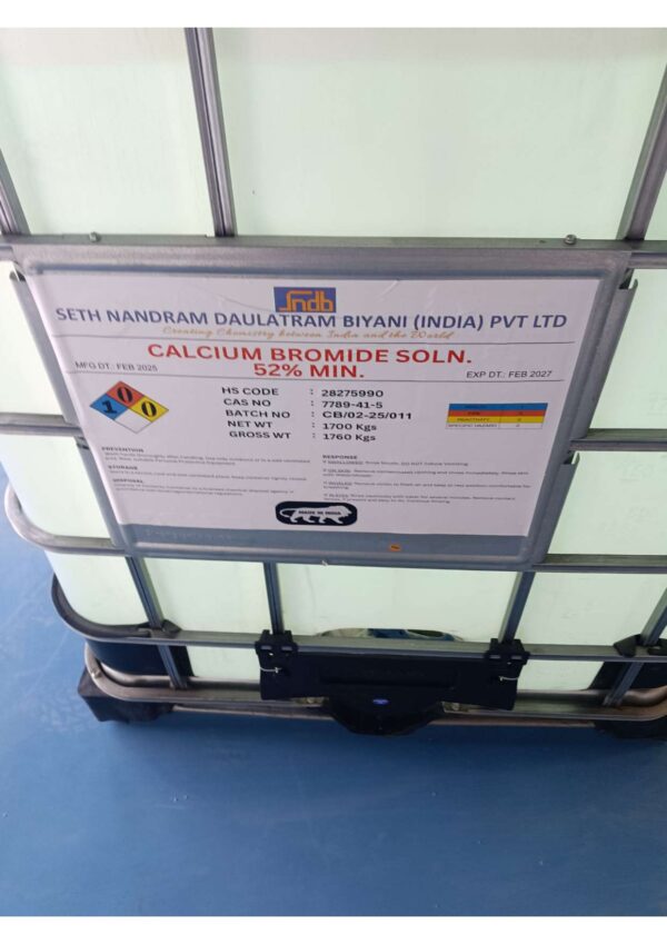 calcium bromide brine solution