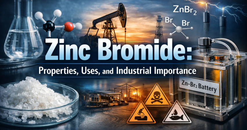 Zinc Bromide: Properties, Uses, and Industrial Importance