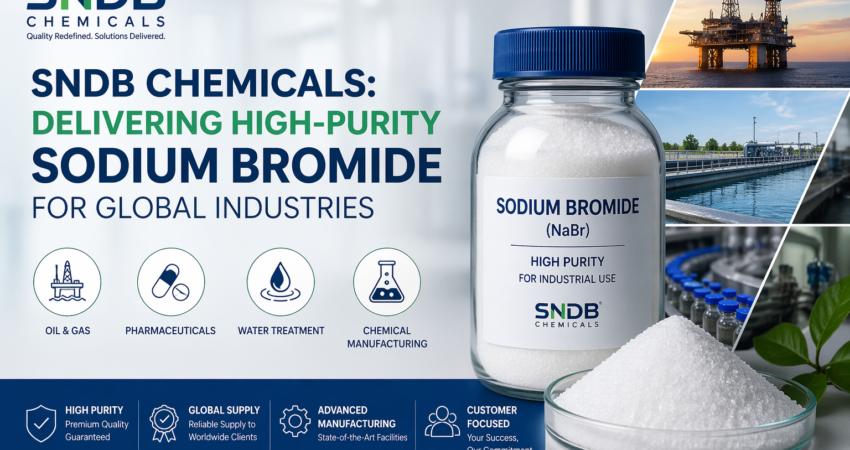 SNDB Chemicals: Delivering High-Purity Sodium Bromide for Global Industries