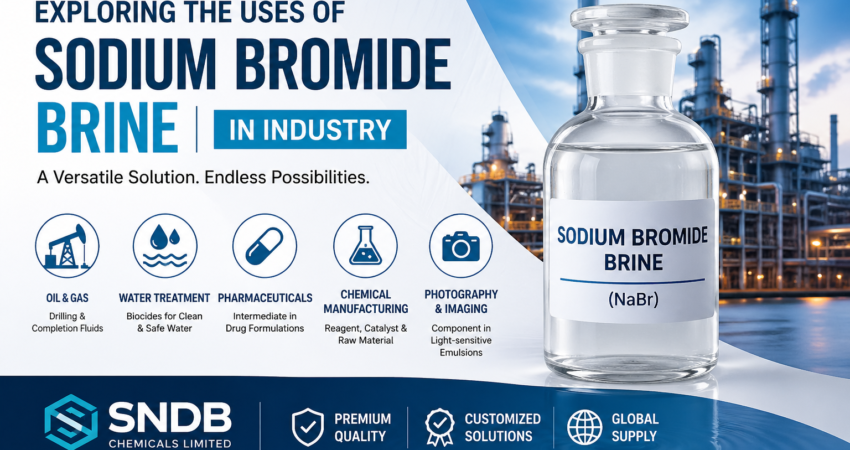 Exploring the Uses of Sodium Bromide Brine in Industry | SNDB – Best Manufacturer and Supplier