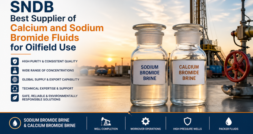 SNDB: Best Supplier of Calcium and Sodium Bromide Fluids for Oilfield Use