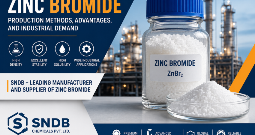 Zinc Bromide: Production Methods, Advantages, and Industrial Demand | SNDB – Leading Manufacturer and Supplier