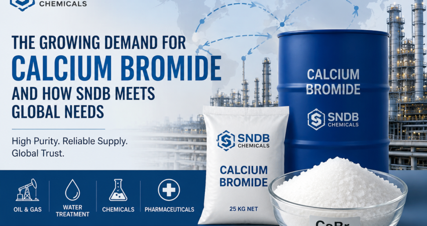 The Growing Demand for Calcium Bromide and How SNDB Meets Global Needs