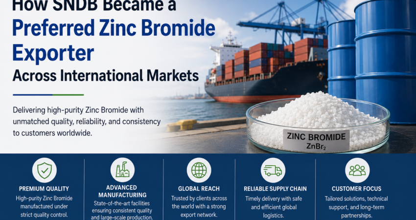 How SNDB Became a Preferred Zinc Bromide Exporter Across International Markets