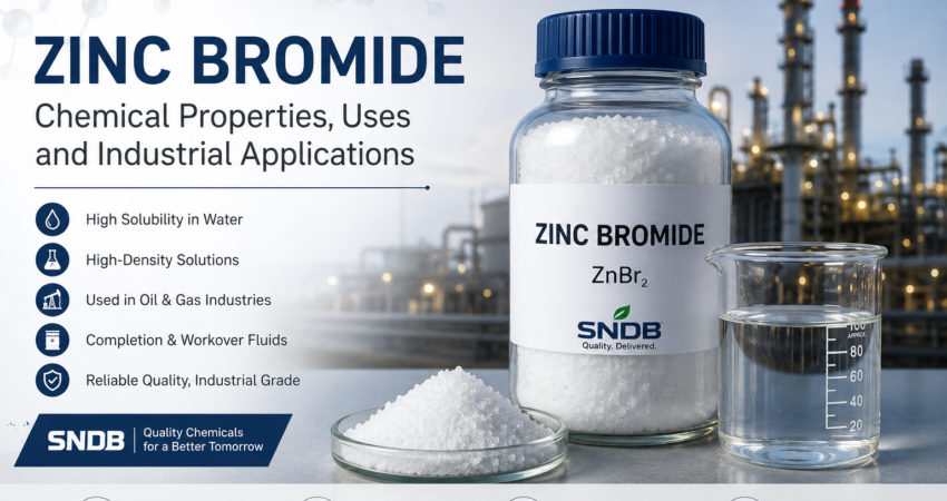 Zinc Bromide: Chemical Properties, Uses and Industrial Applications | SNDB